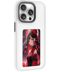 Resim İphone Uyumlu 14 Pro İçin Nfc'li E-mürekkep Telefon Kılıfı Beyaz 