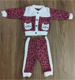 Resim Kız Bebek Baskılı İkili Takım Çok Renkli 