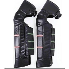 Resim Bike Sky Diz & Bacak Koruma Deri Reflektörlü Yağmur & Rüzgar & Soğuğa Karşı Yüksek Seviye Korumalı Siyah 