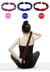 Resim Trendpoint 8 Farklı Seviyeli Direnç Bandı Spor Egzersiz Aerobik Pilates Squat Lastiği Fitness Yoga 