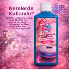 Resim Nilem Robot Süpürge Deterjanı Japon Kiraz Çiçeği Kokulu 500 Ml Tekli 