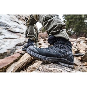 Resim Kids Club Shoes Lowa Gore-Tex® Su Geçirmez Tactical Bot Özel Kuvvetler Askeri Botu Erkek Bot SİYAH 