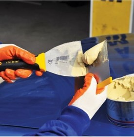 Resim Dekor 025 Macun Ispatulası Plastik Saplı10 CM 