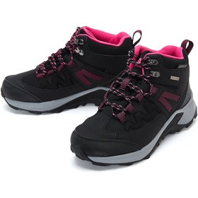 Resim Caterpillar Kadın Siyah Waterproof Deri Outdoor Sneaker - Siyah / 