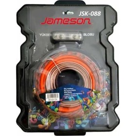 Resim Jameson Oto Amfi Kablo Seti 8GA JSK-088 