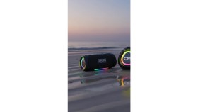 Resim Secuzi 80W Bluetooth Hoparlör/Speaker Multilink RGB / Aux / Sd / USB / Bluetooth / Suya Dayanıklı 
