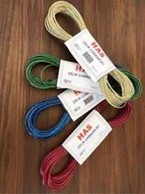 Resim Çelik Çamaşır İpi 10 Metre Pvc Çelik Çamaşır İpi Kopmaz 1 Adet Diğer 