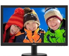 Resim 23.6 Philips 243V5Lab-01 Led 5Ms Geniş Siyah Mm 