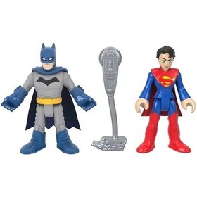 Resim Imaginext Dc Super Friends Figürler Batman Supergırl Hml09 