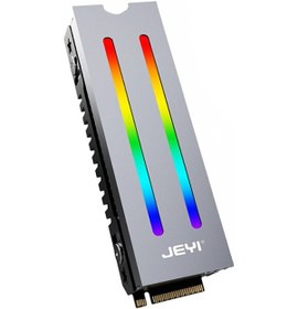 Resim JEYI iCOLD - RGB M.2 NVMe ve M.2 SATA SSD soğutucu Kasa 