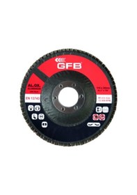 Resim Gfb 2326 Flap Disk Zımp. Alüminyum Kırmızı 115mm 40kum 