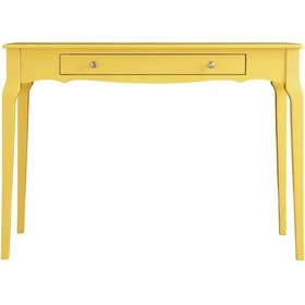 Resim Wooding 110 Cm Masif Sarı Lake Bonamy Çalışma Masası Sarı 