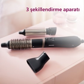 Resim Philips 3000 Serisi 3'ü 1 Arada Saç Şekillendirici, Seramik Argan Yağı Katkılı Plakalar, BHA301/00 