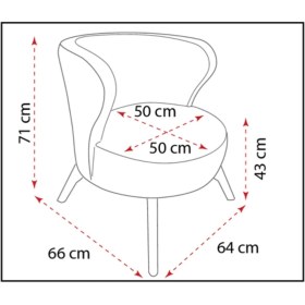 Resim ReHome City Fiskos Set, Çay Seti, Berjer Koltuk Takımı 