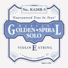 Resim D'Addario K420B3 Heavy - Tek Tel Keman Teli E (Mi) 