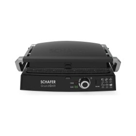 Resim Schafer Grand Grill 6 Dilim 2000 W Izgara & Tost Makinesi - Siyah 