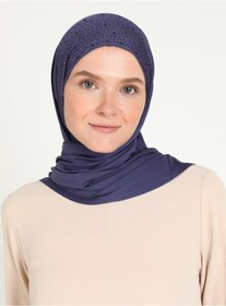 Resim Ecardin Hazır Türban - Leylak - 
