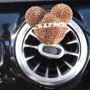 Resim TASARIM ARABAM ATİKE ELİF AKIN Panda Koku Kahverengi Taş Gold Bagetli 