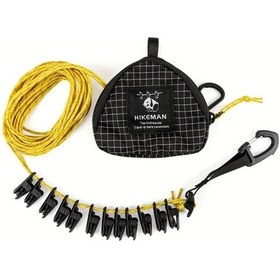 Resim Elmpaly Hıkeman Taşınabilir Çamaşır İpi Dayanıklı Rüzgar Geçirmez Kamp Seyahat Kurutucu 1 Ürün 1 Ürün 