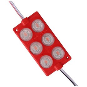 Resim Powermaster Modül Led 24v 3w Kırmızı 75x40 Mm 3030 