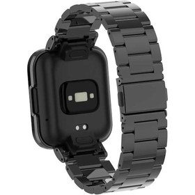Resim Zore Xiaomi Redmi Watch Mi Watch Lite Uyumlu Krd-60 Metal Kordon-rose Gold 