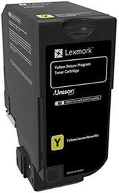 Resim Lexmark 74C50Y0 3.000 Sayfa Yellow Sarı Toner CS720-725 CX725 