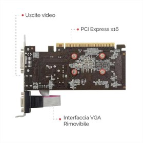 Resim SHC4200 Peladn Nvidia Gt 730, 2gb, Gddr3, 64BIT, 1xd-Sub, 1xdvi, 1xhdmi Ekran Kartı 