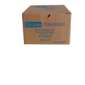 Resim Öz-gün Tebeşir 1 Kutu 100 Adet Köşeli Tebeşir 