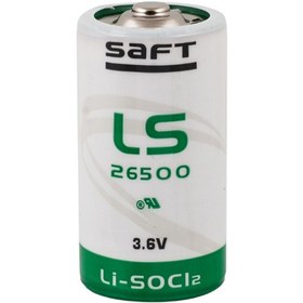 Resim Saft LS26500 3.6 V C Size Li-SOCI2 Lityum Pil 