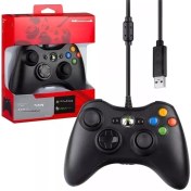 Resim Isa Pc Ve Xbox 360 İçin Kablolu Oyun Kumandası Joypad 413716348 