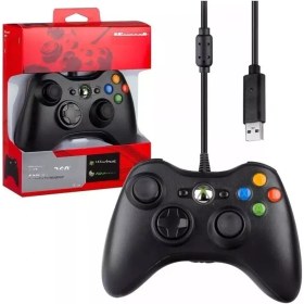 Resim Isa Pc Ve Xbox 360 İçin Kablolu Oyun Kumandası Joypad 413716348 