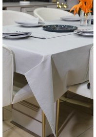 Resim Dream Kumaş Peçete Modelleri Leke Tutmaz Kumaş Peçete Çeyiz Seti 6lı Paket Açık Gri 