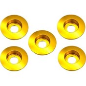 Resim Zcjb 5x Ön Fren Disk Cıvata Rondelası Honda Cb150r Cb250r Cb300r 2013-2023 Altın 
