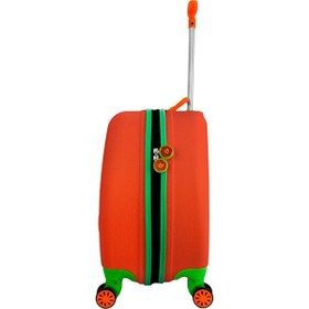 Resim Wexta WX-413 Aslan Turuncu Çocuk Kabin Boy Valiz 