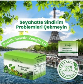 Resim Fibrelle Prebiyotik Lif Zenginleştirilmiş Inülin 30 Şase 