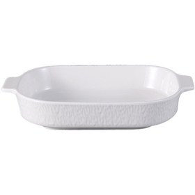 Resim Touch Me Porselen Beyaz Fırın Kabı Dikdörtgen 24 Cm 4 Adet Çok Renkli 