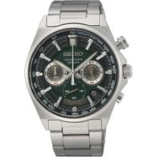 Resim SEIKO SSB405P CHRONOGRAPH YEŞİL KADRAN ÇELİK ERKEK KOL SAATİ ORJİNAL-KUTULU-FATURALI-2YIL GARANTİLİ