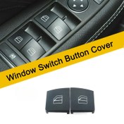 Resim 2 adet Araba Güç Pencere Switch Düğmesi Kapağı A2049055402 Mercedes-Benz için W204 için C-Serisi için W212 için W242 için W246 için W166 için W176 için W204 için E-Serisi için E200, Pil olmadan 