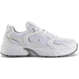 Resim Lumberjack 530 Kadın Spor Ayakkabı Pon Koşu Yürüyüş Beyaz Gümüş Beyaz - Gümüş 