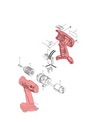Resim Makita 6390D Gövde Ürün Kodu 183968-6 