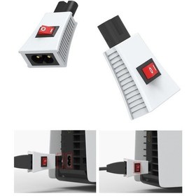 Resim Ps5/ps4 Slim/ps3/xbox Seriesx İçin Jys Konsol Güç Anahtarı Elektrik Kesintisi Koruması 