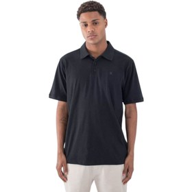 Resim Hurley Icon Slub Polo Erkek Siyah Polo Tişört 