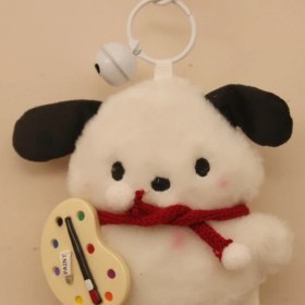 Resim Silver1 Yeni Iyi Şanslar Maskot Peluş Bebek Kolye Sevimli Küçük Ejderha Karikatür Bebek Çanta Çekicilik Anahtarlık Küçük Kolye (Yurt Dışından) 