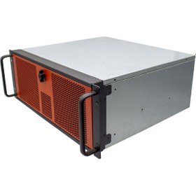 Resim tgc 4002-ht 4u Rackmount 2x Hotswap Boş Server Kasa 