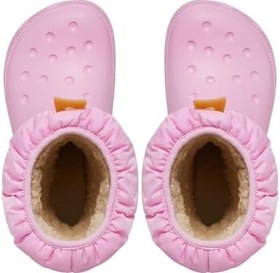 Resim Crocs 207684 Classic Neo Puff Boot T Pembe Çocuk Bot 