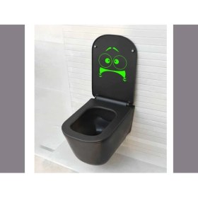 Resim CLK Auto Banyo Sticker-Ev Dekor Sticker-Komik Sticker 