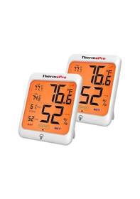 Resim Thermopro Tp53 Termometre İç Mekan Dijital Sıcaklık Ve Nem Ölçer - 2 Adet 