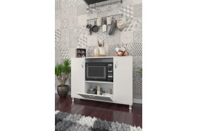 Resim Kzy Pier Çok Amaçlı Fırın Dolabı Beyaz 