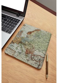 Resim Harita Yumuşak Bilek Destekli Mouse Pad Mousepad 
