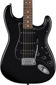 Resim FENDER Standard Stratocaster Hss Laurel Klavye Black Elektro Gitar 